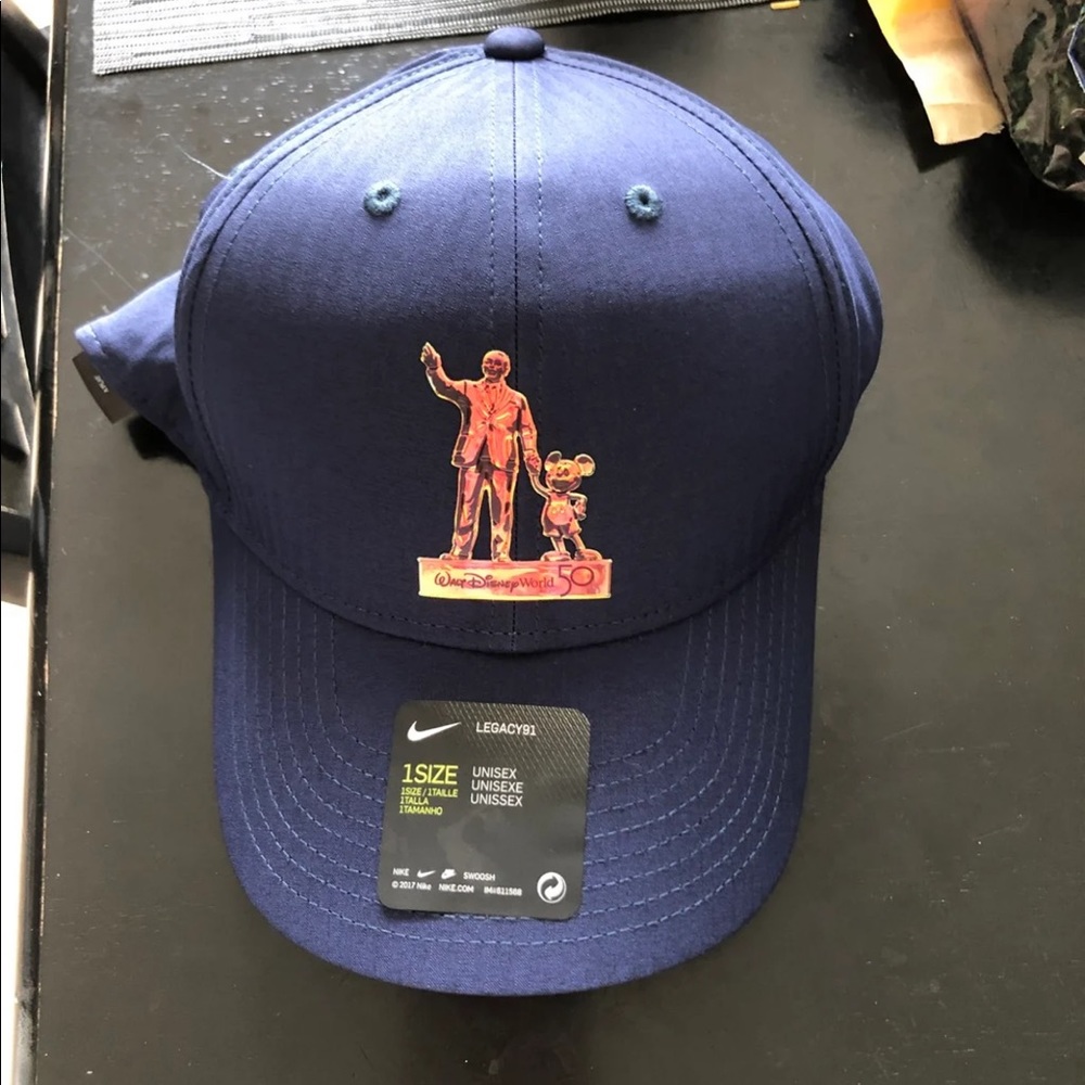 Disney 50th anniversary baseball cap by Nike fitted one size fits all.